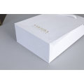 White Art Paper Bag for Clothes Packaging with Logo Printed